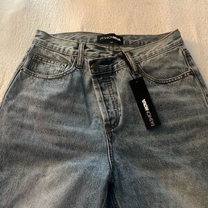 Asymmetric Waist Jeans